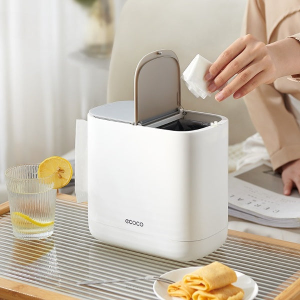 2 in 1 Tissue Holder With Trash Bin