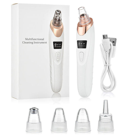 Professional Blackhead Remover Vacuum – Deep Cleansing Pore Cleaner | 5 Heads Acne Suction Device for Face Care