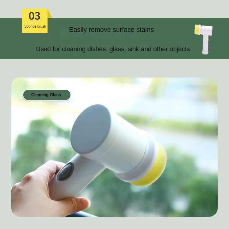 𝐄𝐥𝐞𝐜𝐭𝐫𝐢𝐜 𝐂𝐥𝐞𝐚𝐧𝐢𝐧𝐠 𝐁𝐫𝐮𝐬𝐡 – 𝐑𝐞𝐜𝐡𝐚𝐫𝐠𝐞𝐚𝐛𝐥𝐞 𝐏𝐨𝐰𝐞𝐫 𝐒𝐜𝐫𝐮𝐛𝐛𝐞𝐫